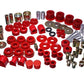 Energy Suspension 15-16 Ford Mustang Red Hyper-Flex Master Bushing Set