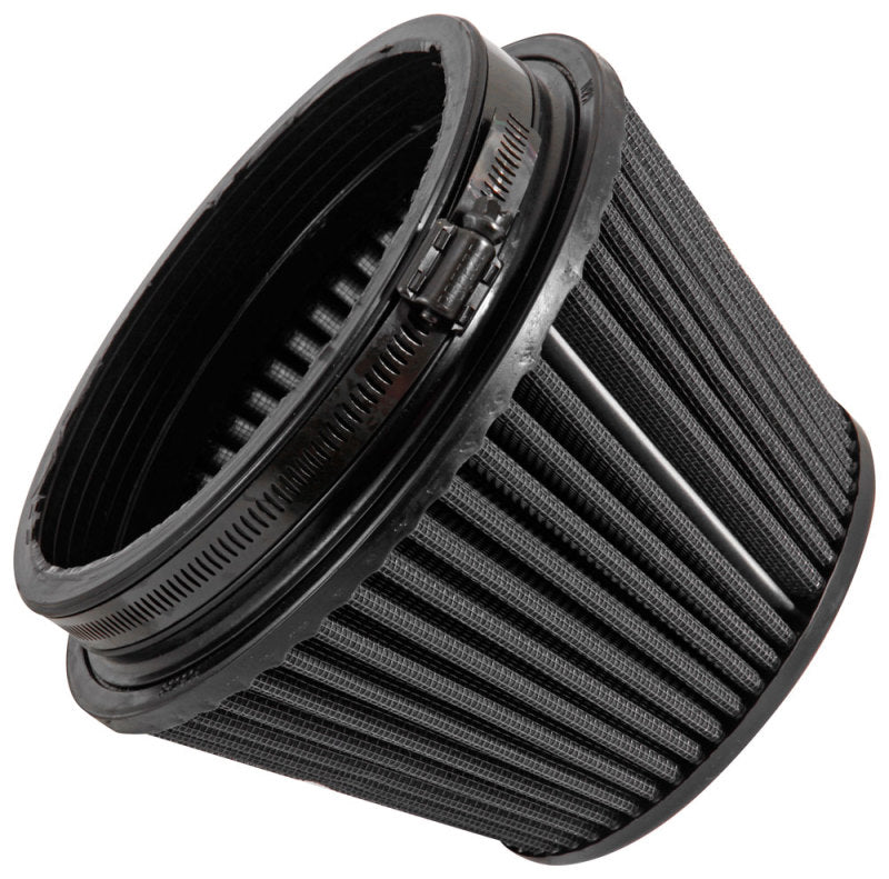 K&N Universal Rubber Filter Round Tapered 6in Flange ID x 7.5in Base OD x 5.25in Top OD x 6.75in H - Graveyard Performance