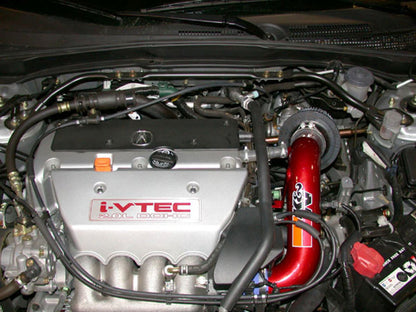 K&N 02 Honda Civic Si Red Typhoon Short Ram Intake - Graveyard Performance