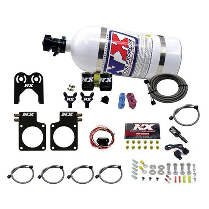 Nitrous Express Nissan GT-R Nitrous Plate Kit (35-300HP) w/10lb Bottle - Graveyard Performance