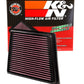 K&N 08 Ford Fiesta 1.25L-L4 Drop In Air Filter