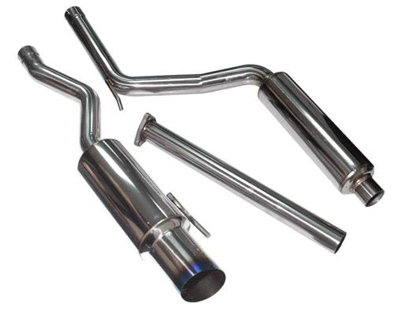 Injen 06-09 Civic Si Coupe Only 60mm Cat-back Exhaust w/ Titanium Tip - Graveyard Performance