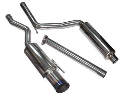 Injen 06-09 Civic Si Coupe Only 60mm Cat-back Exhaust w/ Titanium Tip - Graveyard Performance