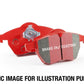 EBC 99-03 Mitsubishi Lancer Evolution 2.0 Turbo Redstuff Rear Brake Pads