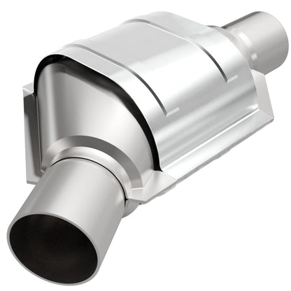 MagnaFlow Conv Univ 2.00inch Angled Inlet - Graveyard Performance