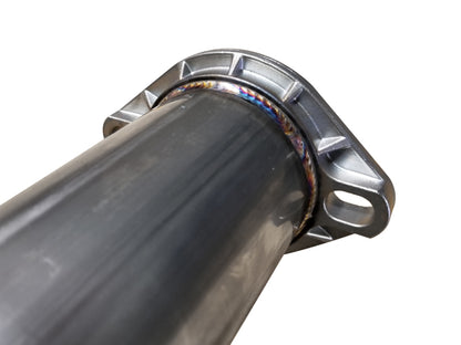 Injen 16-18 Ford Focus RS 3in Cat-Back Stainless Steel Exhaust w/ 4in Black Chrome Tips - Graveyard Performance