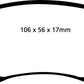 EBC 2017+ Ford Fiesta (MK7) Bluestuff Rear Brake Pads