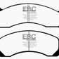 EBC 83-93 Ford Mustang 2.3 (Rear Rotors) Yellowstuff Front Brake Pads