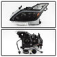 xTune Infiniti G37 Coupe (non-AFS) 08-15 Projector Headlights - Black PRO-JH-IG3708-2D-LB-BK
