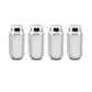 McGard Hex Lug Nut (Cone Seat) M14X1.5 / 13/16 Hex / 1.945in. Length (4-Pack) - Chrome