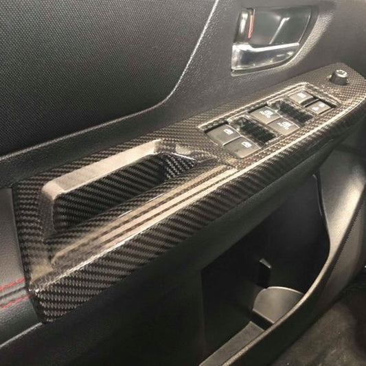 OLM LE Dry Carbon Fiber Switch Panel Covers (Version 18) Subaru WRX / STI 2018-2021