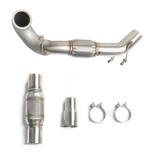 CTS Turbo 3.5" Downpipe - w/Cat (15+ GTI, 19+ GLI)