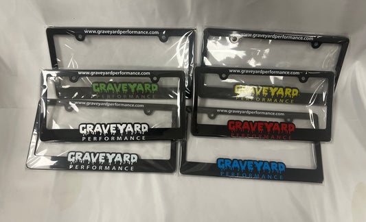 Graveyard Performance License Plate Frame