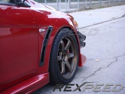 Rexpeed Carbon Fiber Fender Vents Mitsubishi EVO 10