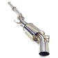 STM Evo 7/8/9 Stainless Steel Cat-Back Exhaust (jdm ix rear bumper)