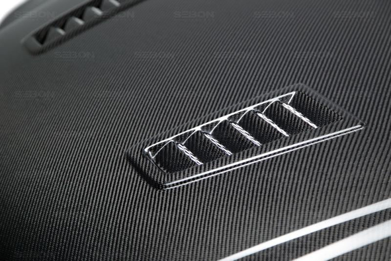 Seibon 13-14 Ford Focus RS-Style Carbon Fiber Hood