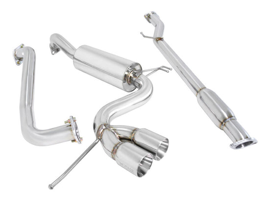 Megan Racing Type 2 (Stainless Rolled Tips) Hyundai Veloster 2012-2018
