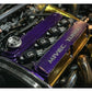 JD Customs Premium COP Ignition System w/ GT-R Coils | 1996-2005 Mitsubishi Evo 4-8 cf mounting plate, burnt titanium hardware