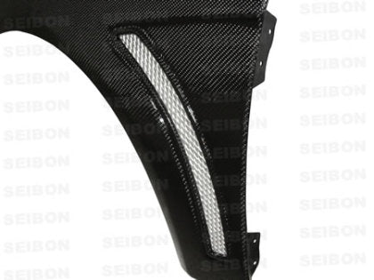Seibon 08-15 Mitsubishi Evo X 10mm Wider Carbon Fiber Fenders
