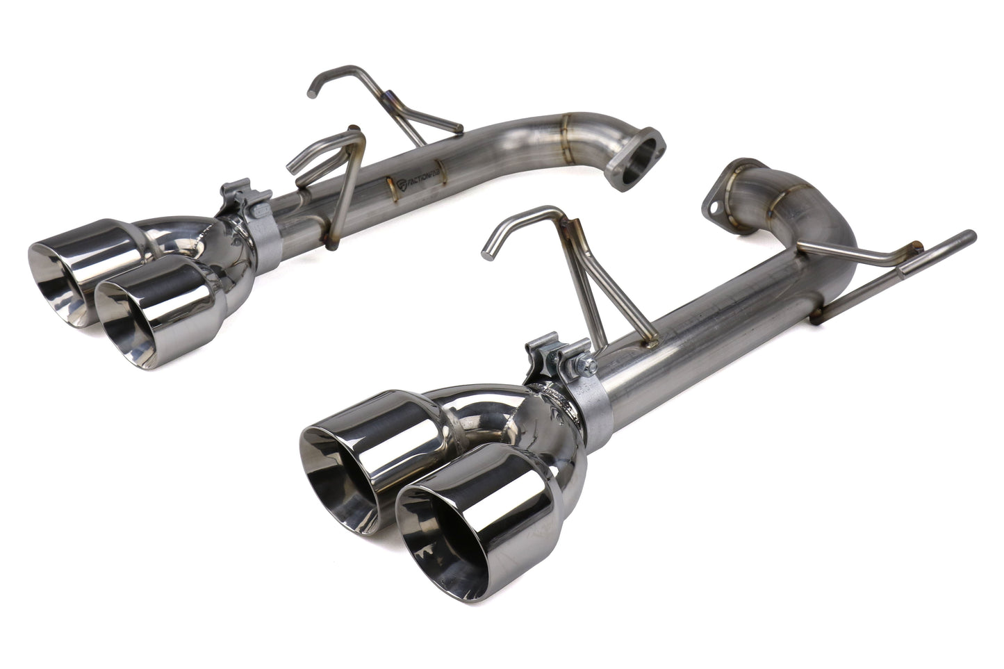 FACTIONFAB AXLE BACK EXHAUST - 2015-2019 WRX / STI