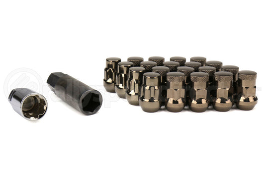 Muteki SR35 16+4 Closed Ended Chrome Titanium Lug Nuts 35mm 12x1.25 - Universal