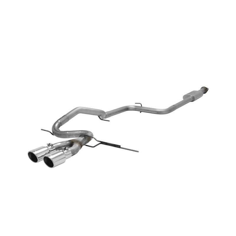 Flowmaster Catback - Dual Rear Exit - American Thunder - Mod/Agg Sound Ford 2.0L 4-Cyl