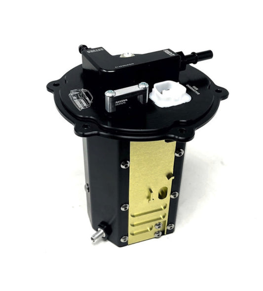 BPR EVOX billet double pumper kit-         ADD 2 WALBROS 450 (F90000274)FITTINGS OPTIONS: 10AN FEED - 8AN RETURN FITTINGS RELAY BOX AND WIRING OPTIONS: ADD RELAY BOX (HOBB SWITCH ACTIV... FUEL LINE KIT: ADD FUEL LINE KIT
