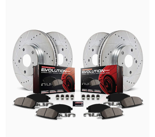 2013-2018 Ford Focus ST Power Stop Z23 Evolution Sport Brake Kit