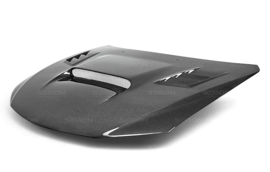 CW-STYLE CARBON FIBER HOOD FOR 2008-2014 SUBARU WRX / STI
