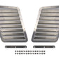Verus Engineering Hood Louver Kit Aluminum Ford Focus ST 2013+ / RS 2016-2018