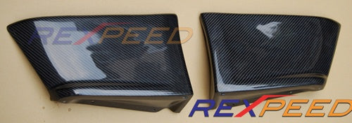Evo X Carbon Rear Corner Extensions