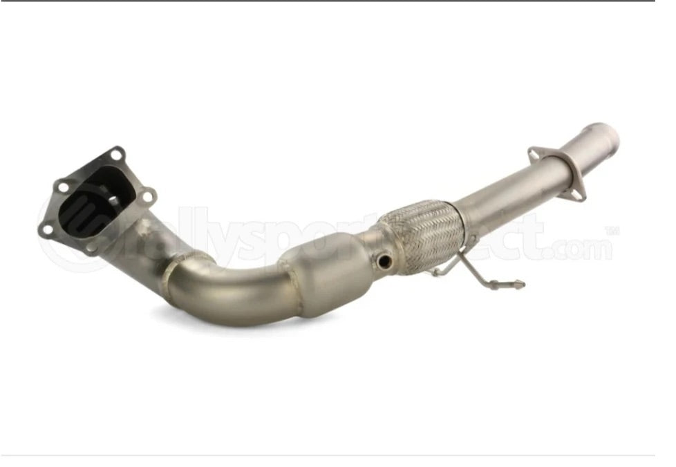 cp-e QKspl Bellmouth Downpipe Catted 3in - Mazdaspeed3 2007-2013