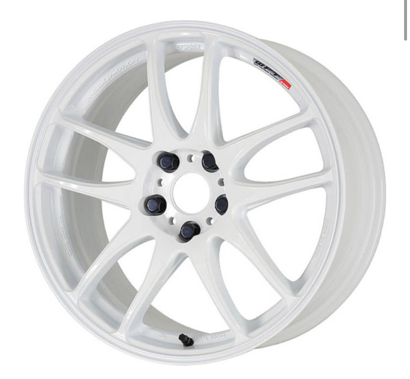 Work Wheels Emotion CR Kiwami Deep Concave 18x9.5 +30 5x114.3 White