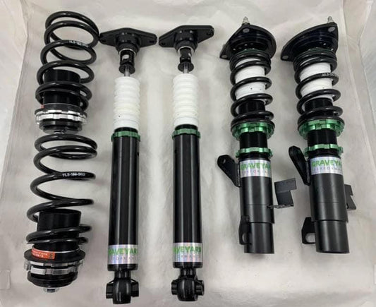 Graveyard Performance Abarth 500 Adjustable Coilovers