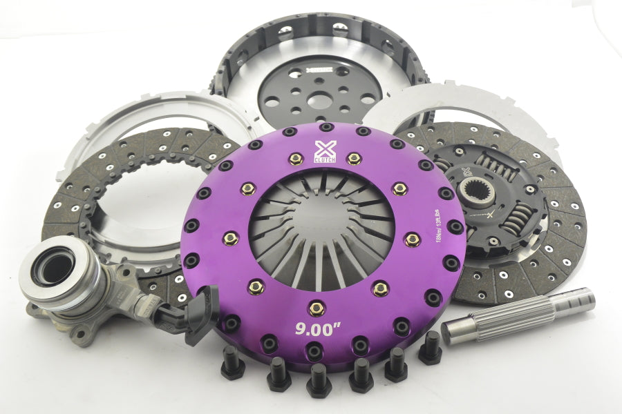 XClutch Clutch 9 Inch Twin Sprung Organic Clutch Kit Ford Focus ST/RS 2013 - 2018