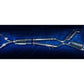 Motordyne Exhaust With 4.5" Blue Rolled Tips Infiniti G37 09-14