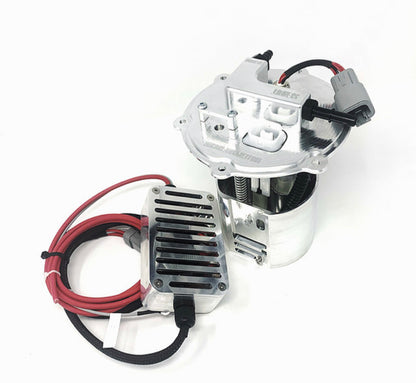 BPR EVOX billet double pumper kit w/2 Walbro 450, 6an feed 6an return, add fuel line kit