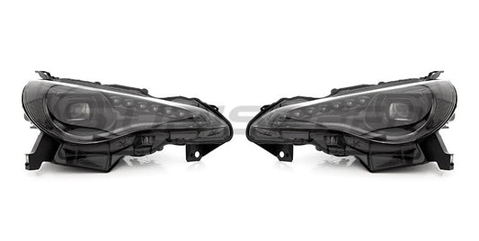 FT-86 SpeedFactory LED Headlights w/ Sequential Turn Signals - Scion FR-S 2013-2016 / Subaru BRZ 2013+ / Toyota 86 2017+