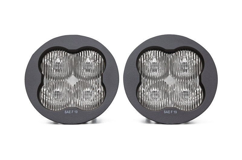 DIODE DYNAMICS SS3 SPORT TYPE A KIT SAE FOG LIGHTS - WHITE FOG