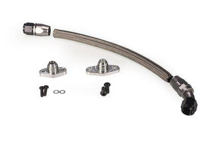 MAPerformance Stainless Steel Oil Return Line Kit | 1G DSM Fitments (DSM-ORL-SS) - Graveyard Performance