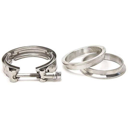 MAPerformance 3" Stainless Steel V-Band Assembly (4055) - Graveyard Performance