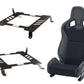 Recaro Sportster CS Seats + Planted Mounting Hardware Combo | 2008-2015 Mitsubishi Evo X