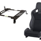 Recaro Cross Sportster CS Heated Seats + Planted Mounting Hardware Combo | 2008-2015 Mitsubishi Evo X