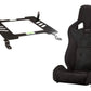 Recaro Cross Sportster CS Heated Seats + Planted Mounting Hardware Combo | 2008-2015 Mitsubishi Evo X