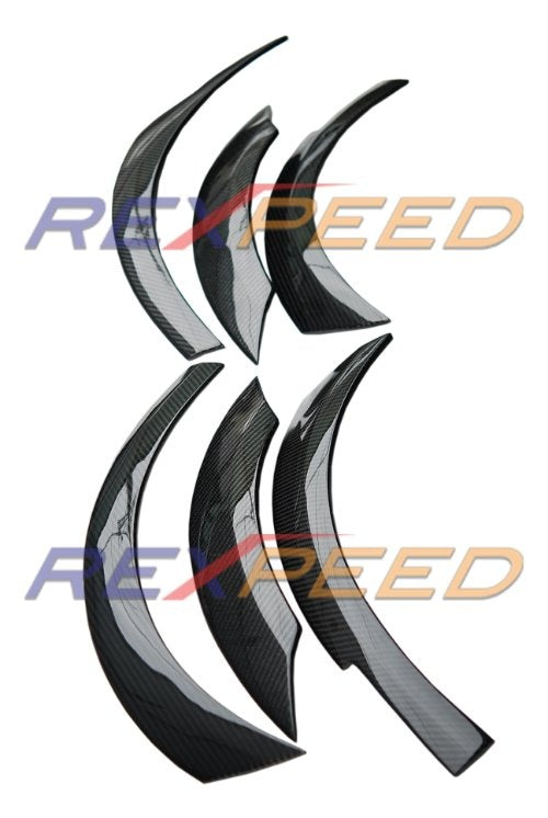 Rexpeed Supra 2020 V2 Carbon Fiber Fender Trim Kit
