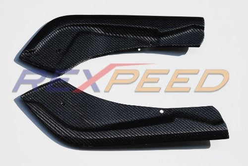 Rexpeed Supra 2020 V2 Carbon Fiber Rear Bumper Side Spats