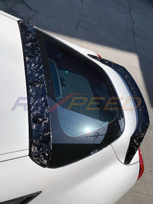Supra 2020 V3 Forged Carbon Fiber Roof Spoiler