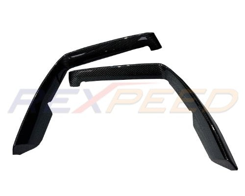 Rexpeed Supra GR 2020+ Dry Carbon Front Side Bumper Covers
