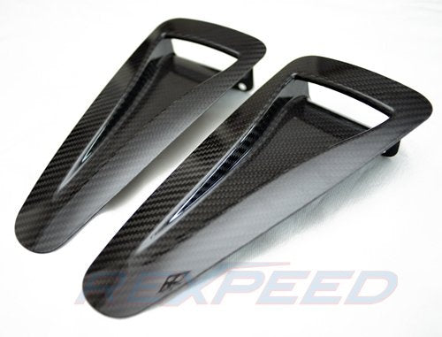 Rexpeed GTR R35 Dry Carbon Naca Ducts