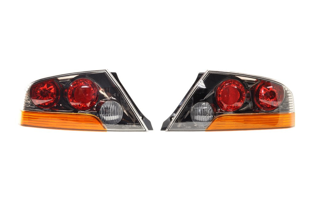 Mitsubishi OEM Evo 9 JDM Taillights (Black Chrome)